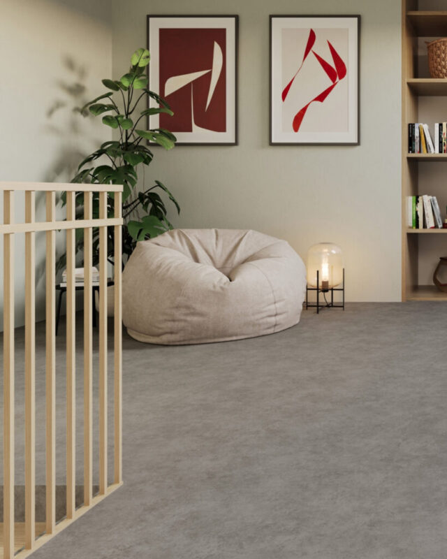 Vloeren en gordijnen in Groningen en Haren 6 800 Interfloor ModernStone kleur296 zolder zitzak zithoek 819x1024 1 scaled