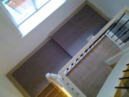 tapijt op de trap